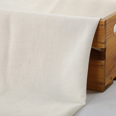China's New 30*30 Linen Viscose Woven Cotton Fabric for Women's Sustainable Clothing Soft Great Sweat Absorption Competitive