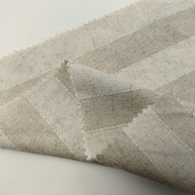 Factory Wholesale Custom Cheap Price Viscose Organic Linen Fabric Natural Eco-friendly Woven for Garment Dress Yarn Dyed Plain