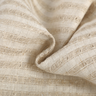 Factory Wholesale Market Price Heavyweight Custom Pattern Design Pure Linen Yarn Dyed Fabric for Garment