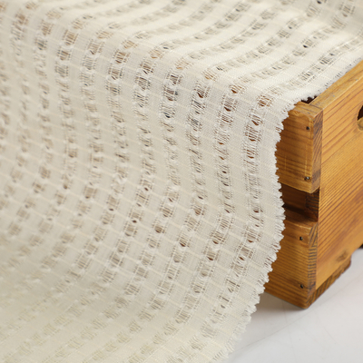 Factory Wholesale Market Price Heavyweight Custom Pattern Design Pure Linen Yarn Dyed Fabric for Garment