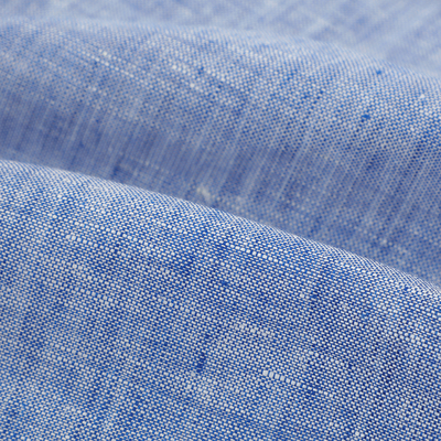 100% Linen Fabric Yarn Dyed Fashion High Quality Clothing Custom-made Woven Women and Men Fabric for Clothing