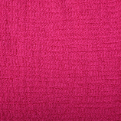 High Quality Breathable Anti-bacterial Double Gauze Crinkle Muslin Crushed Italian Crepe Fabric Supplier for Clothing
