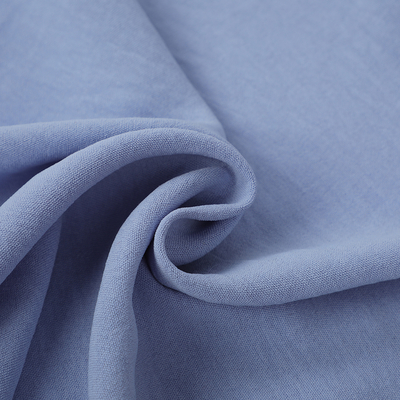 High Quality Wholesale Factory Solid Color Woven Plain Fabric 100% Polyester  Ready Goods for Women and Men's Clothing