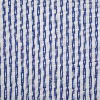 Normal Construction Men Blue Office Shirt 150gsm 21s Plain Two Tone Yarn Dyed Poly Cotton Oxford Fabric for Clothes