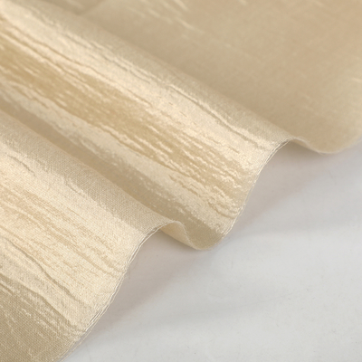 High Quality Fashion Wholesale Solid Color Smooth Blended Polyester Acetate Tencel Crepe Dress Fabric