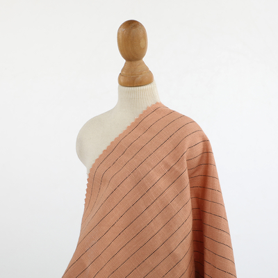 Linen Slub Yarn Dyed Fashion Fabric High Quality Skirt and Shirt Cloth  Woven Custom Fabric for Clothing