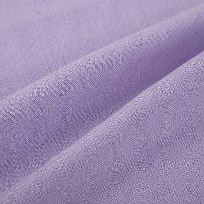 Solid Color Stonewashed Soft Plain Dyed Blend 30% Linen 70% Viscose Fabric for Clothing